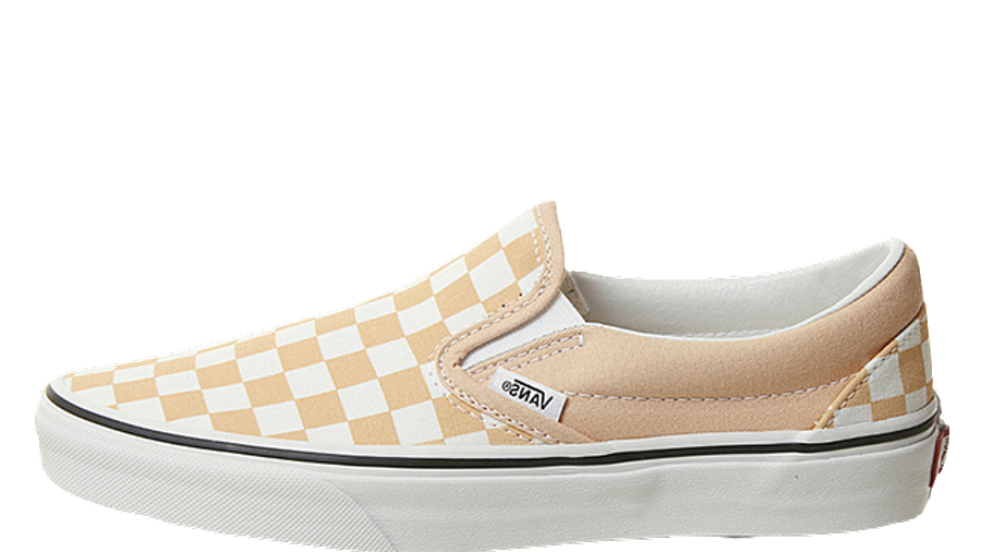 Vans SlipOn Checkerboard Print Canvas Yellow White Where To Buy