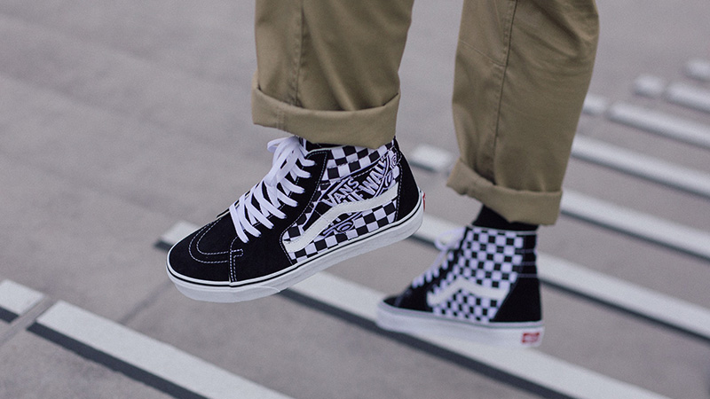 Vans UA SK8-HI Black White - Where To Buy - VN0A38GEUPV | The Sole Supplier