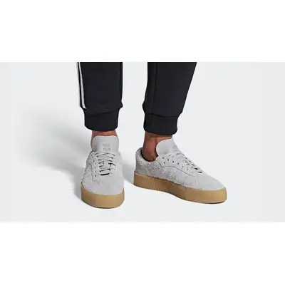 adidas sambarose grey