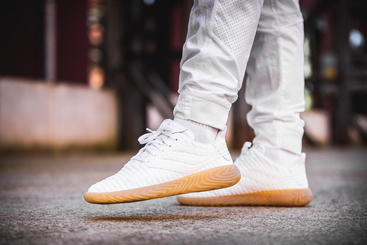 adidas sobakov white on feet