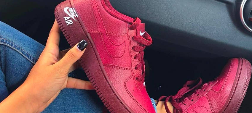 air force 1 red