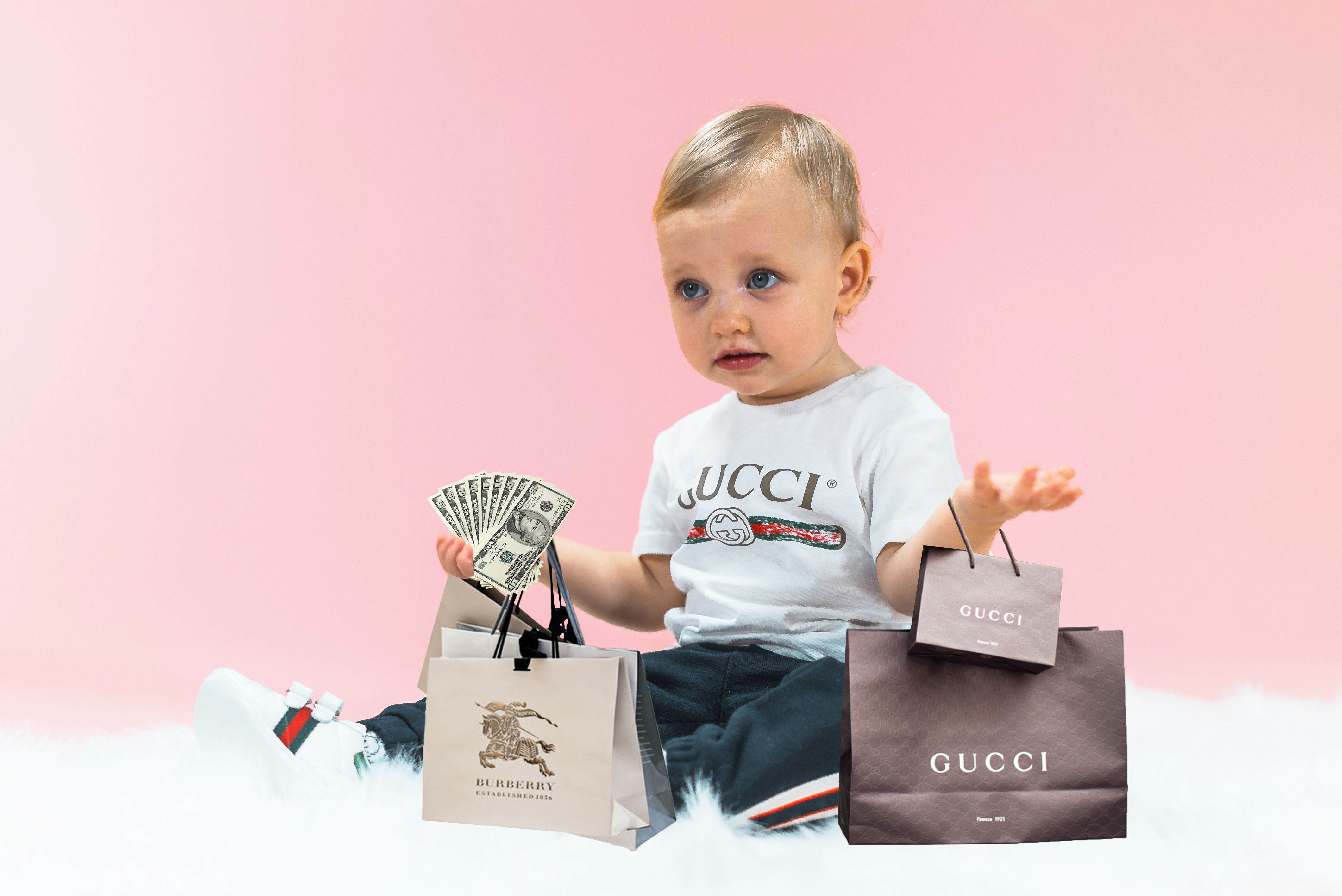 Can You Believe This Baby’s Wardrobe Collection?