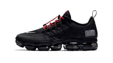 The Nike Air VaporMax Run Utility 'Bred’ Is As Stealthy As It Gets