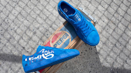 PUMA And Pepsi Team Up For A Refreshing Suede Collaboration PUMA And Pepsi Team Up For A Refreshing Suede Collaboration
