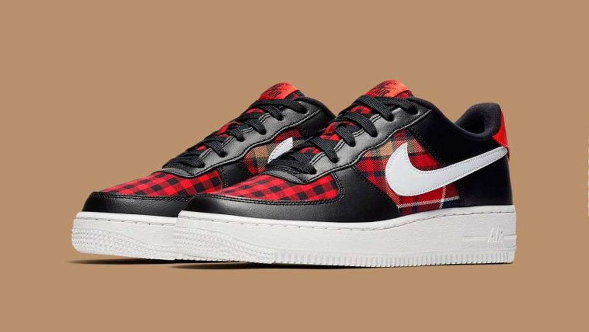 plaid nike air force 1