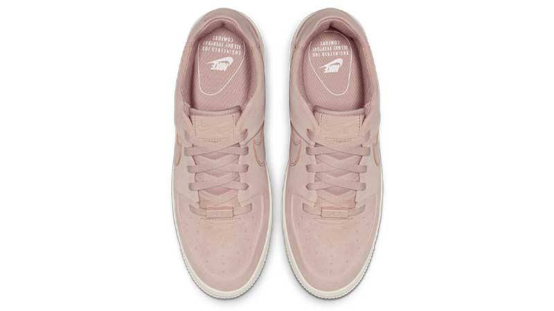 Nike fashion air force mujer beige