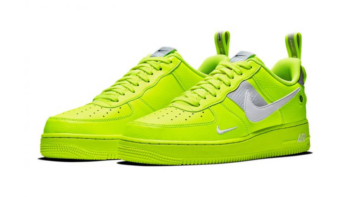 Bright Volt Tones Transform The Nike Air Force 1 Utility | The Sole ...