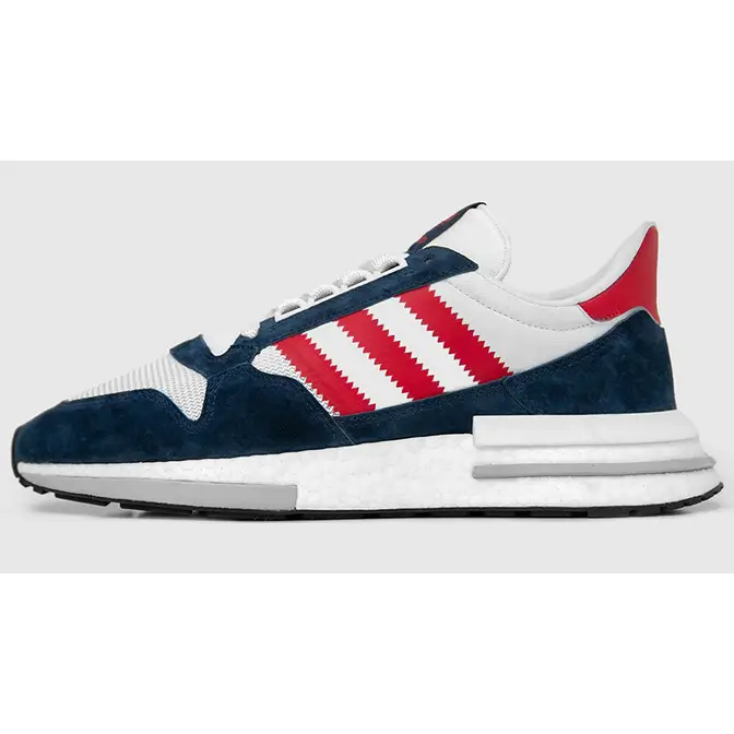 size? Exclusive x adidas ZX 500 Boost Navy | To Buy | F36912 | The Sole Supplier