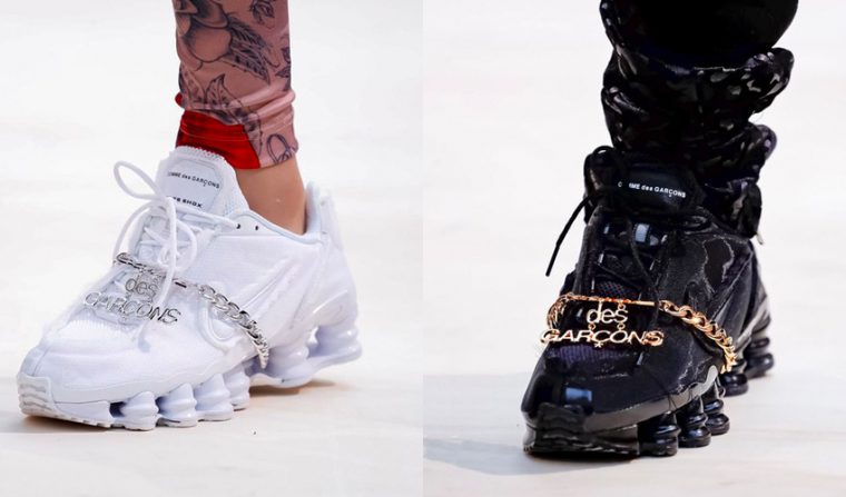 COMME des GARÃONS x Nike Shox