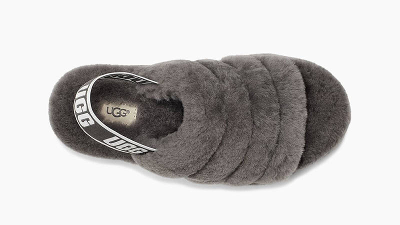 UGG Fluff Yeah Slide 22cm グレー 未使用級 UGG Fluff Yeah Slide 22cm グレー 未使用級 - メルカリ
