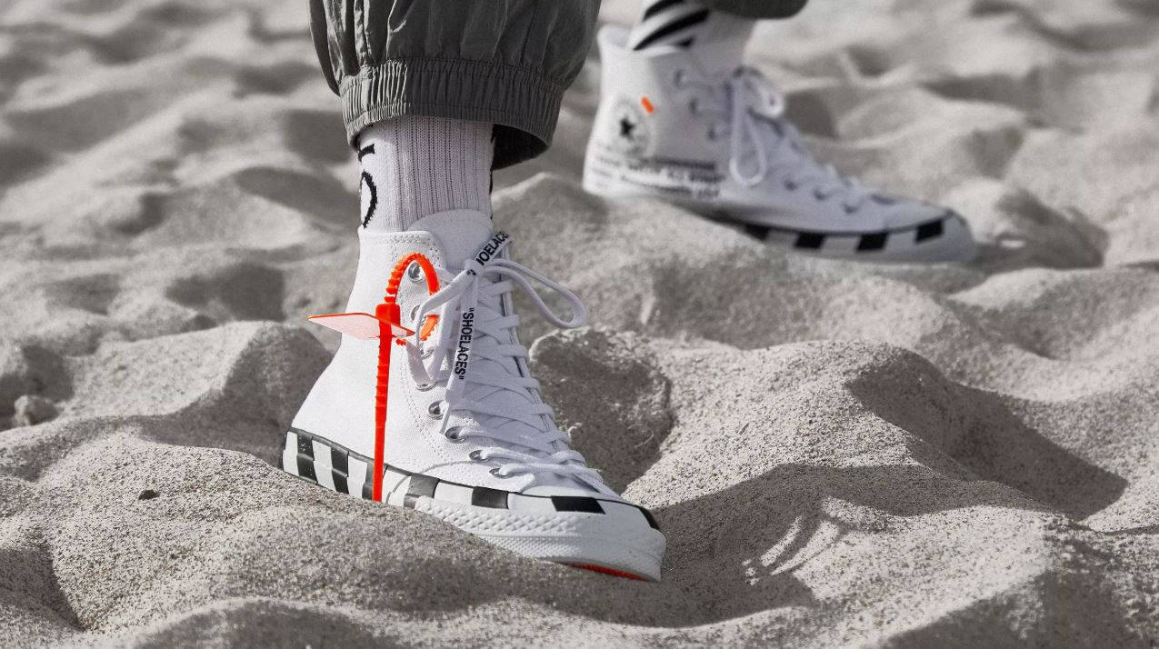 Raffle Guide: Off-White x Converse Chuck 70 Stripe White