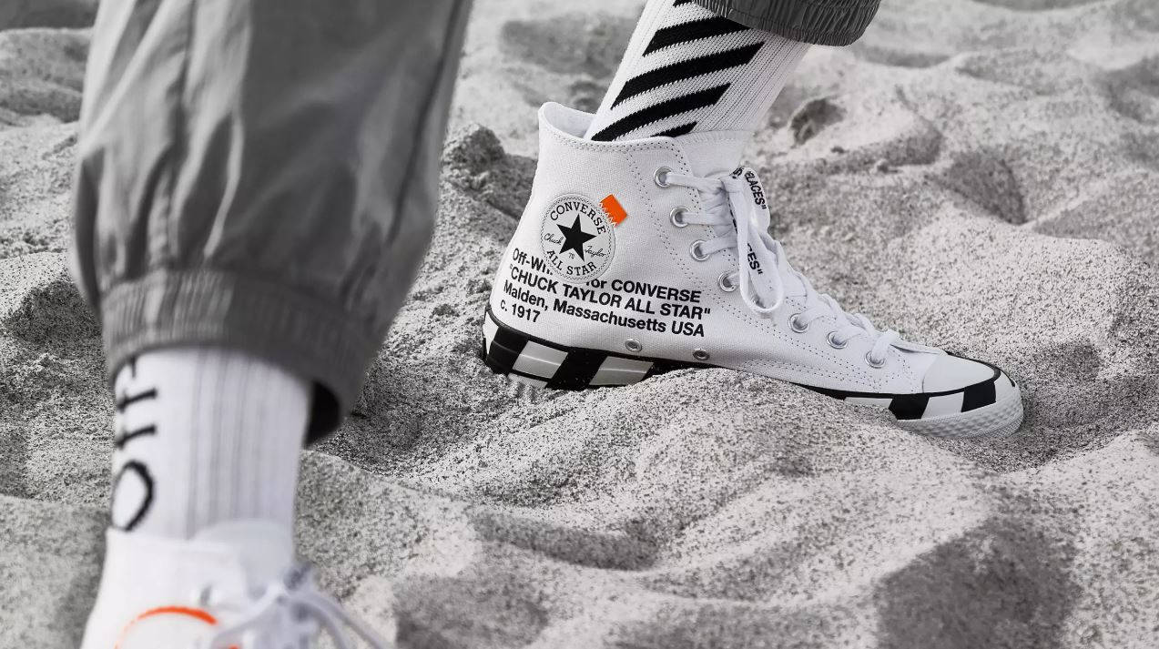 Raffle Guide: Off-White x Converse Chuck 70 Stripe White
