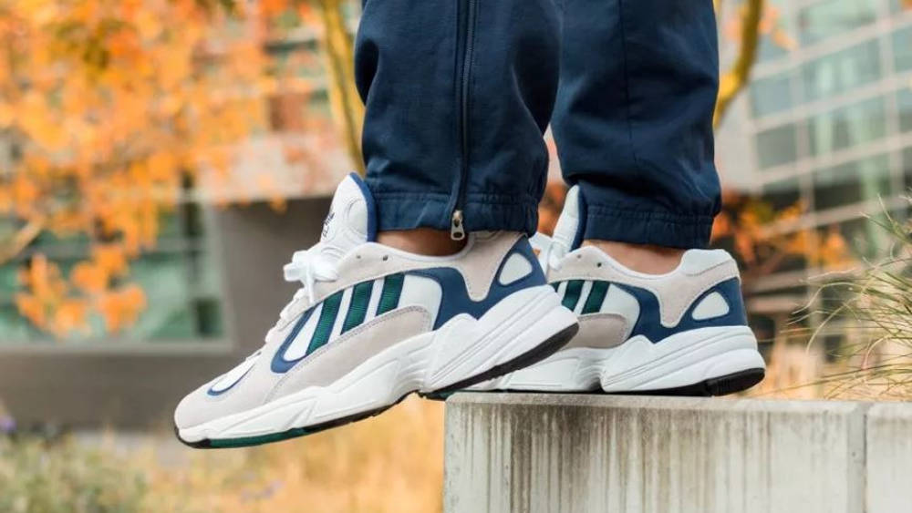 The adidas Yung 1 Just Launched In A Striking Blend Of Noble Green And Dark Blue The adidas Yung 1 Just Launched In A Striking Blend Of Noble Green And Dark Blue 2