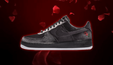 Rose Embroidery Adorns The Nike Air Force 1 ‘Satin’