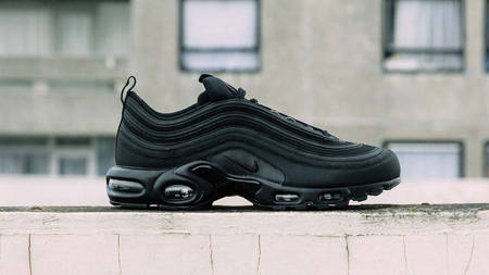 The Nike Air Max Plus 97 'Triple Black' Is The Ultimate Hybrid Sneaker The Nike Air Max Plus 97 'Triple Black' Is The Ultimate Hybrid Sneaker