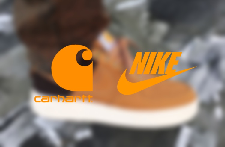 Take The First On Foot Look At The Carhartt x Nike Air Force 1 4