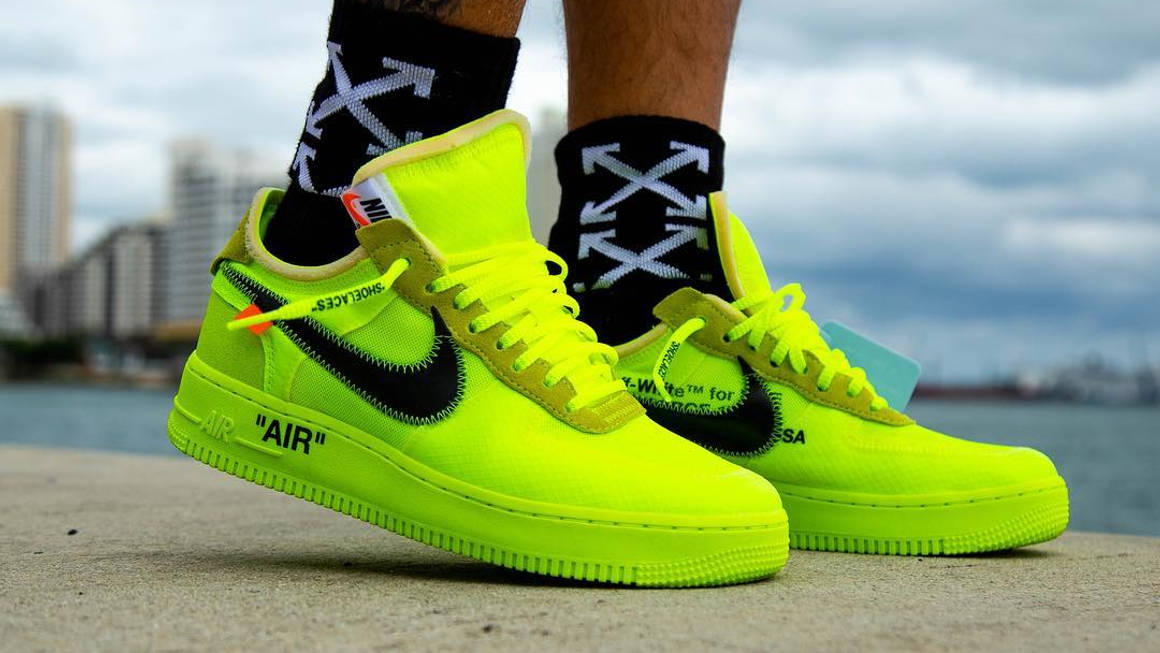 The Off-White x Nike Air Force 1 'Black 