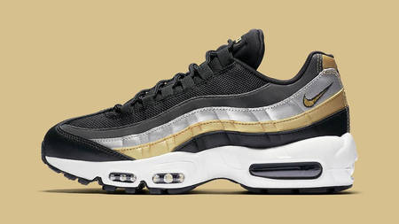 Nike Gives The Air Max 95 A Luxe Metallic Makeover Nike Gives The Air Max 95 A Luxe Metallic Makeover