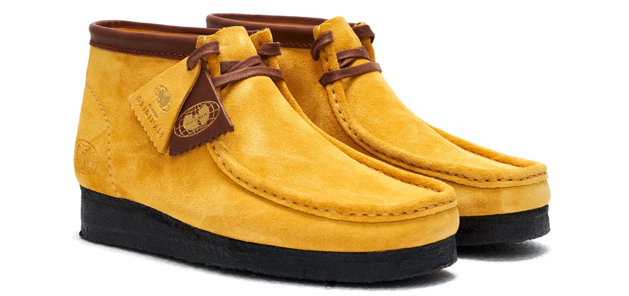 靴 clarks wu-tang wallabees 36 chambers Clarks Wallabee Wu-Tang 36 Chambers Black Suede Women's 9.5