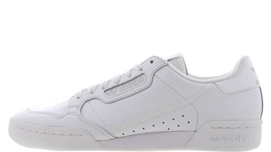 adidas continental triple white