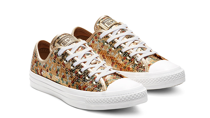 Chuck taylor all star holiday scene sequin high top hotsell