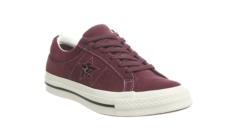 Converse One Star Burgundy