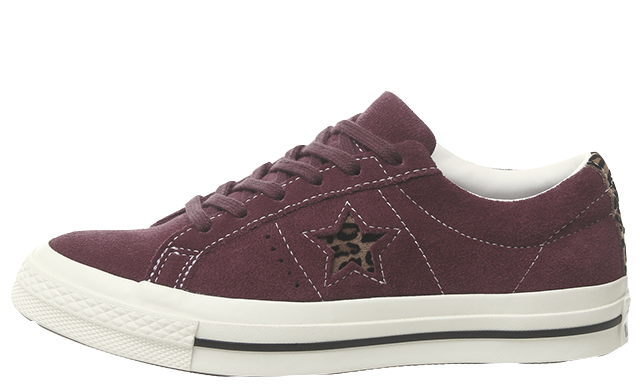 Converse One Star Burgundy