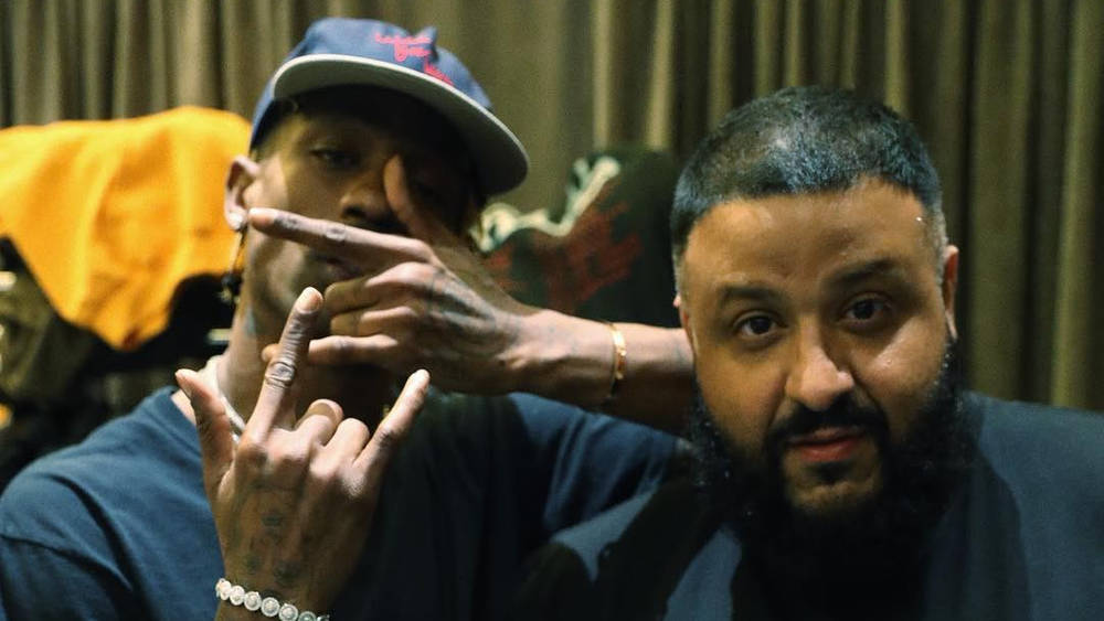 DJ Khaled Flexes The Travis Scott x Jordan 1 'Cactus Jack' DJ Khaled Flexes The Travis Scott x Jordan 1 ‘Cactus Jack’