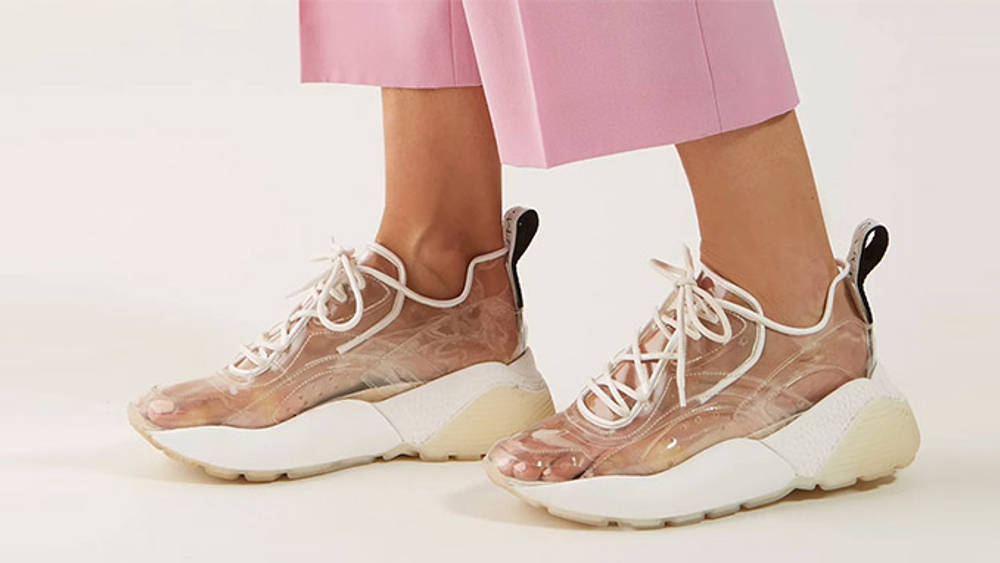 Stella McCartney’s PVC Eclypse Sneakers Are A Sight To See Stella McCartney’s PVC Eclypse Sneakers Are A Sight To See