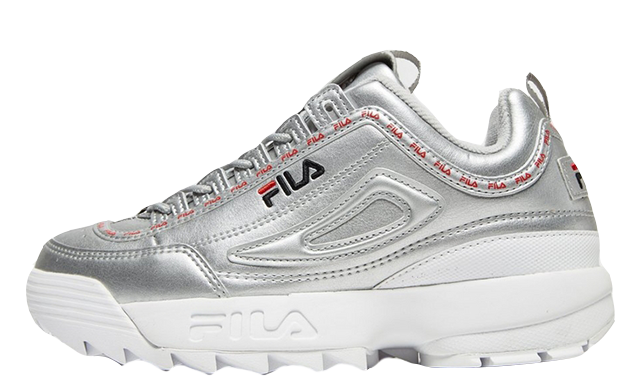 Fila Disruptor II Repeat Silver Womens