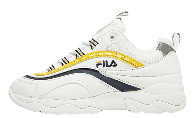 Fila ray trainers white heavenly pink online purple exclusive