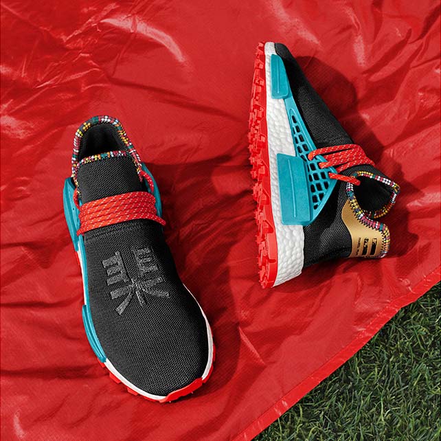 adidas nmd hu pharrell inspiration pack black