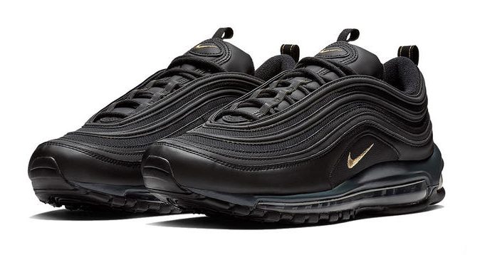 Nike Air Max 97 Black/Metallic Gold/Anthracite