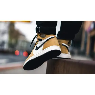 Jordan 1 High OG Rookie of the Year Gold Where To Buy 555088 700 The Sole Supplier