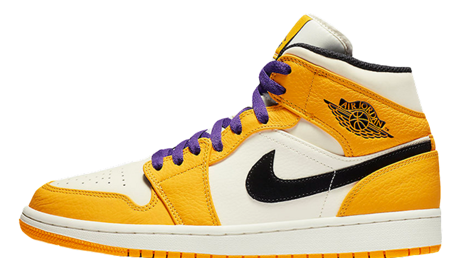 Jordan 1 Mid Lakers | Where To Buy | 852542-700 | The Sole Supplier