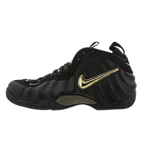 Nike Los Air Foamposite Pro Black Gold 624041-009