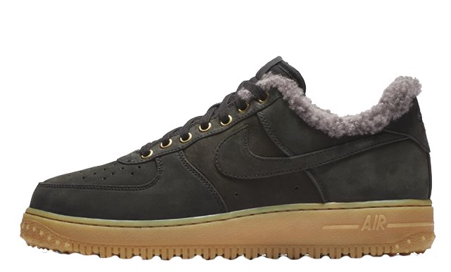 Nike Air Force Premium Winter Black Gum Where To Buy BV0131-001
