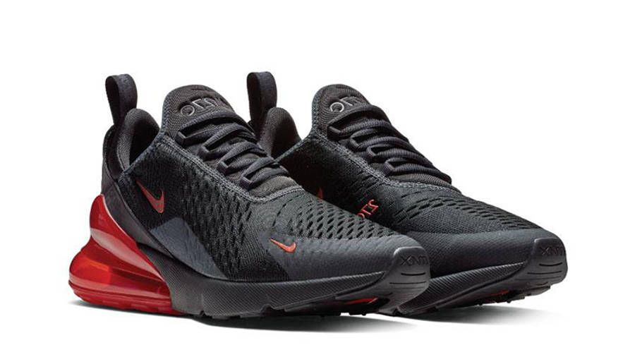 nike air max 270 reflective black red