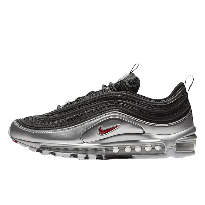 Nike air max 97 qs sale black silver