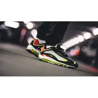 air max deluxe habanero red