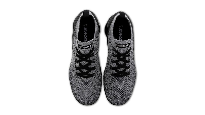 black and grey vapormax flyknit