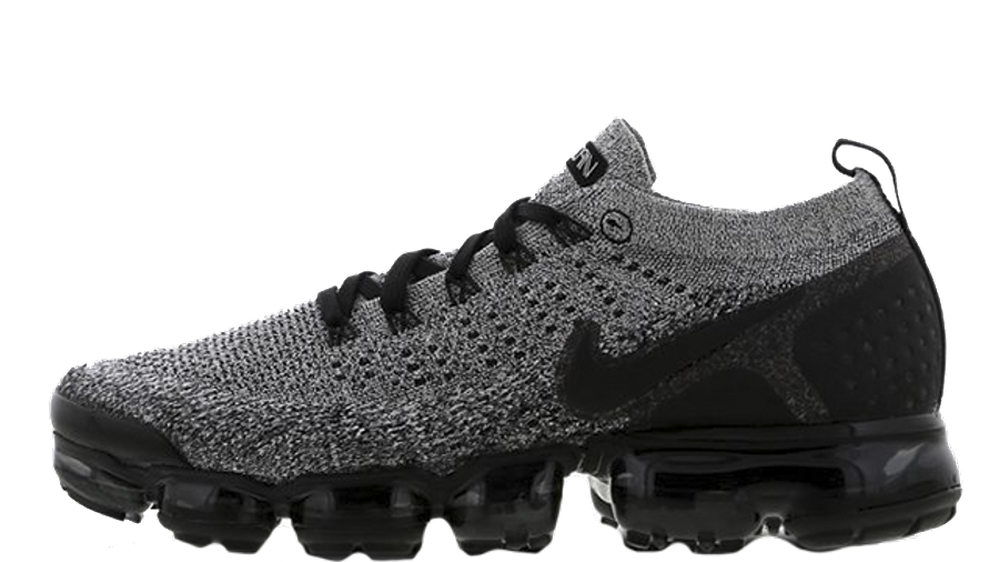 vapormax flyknit 2 black grey