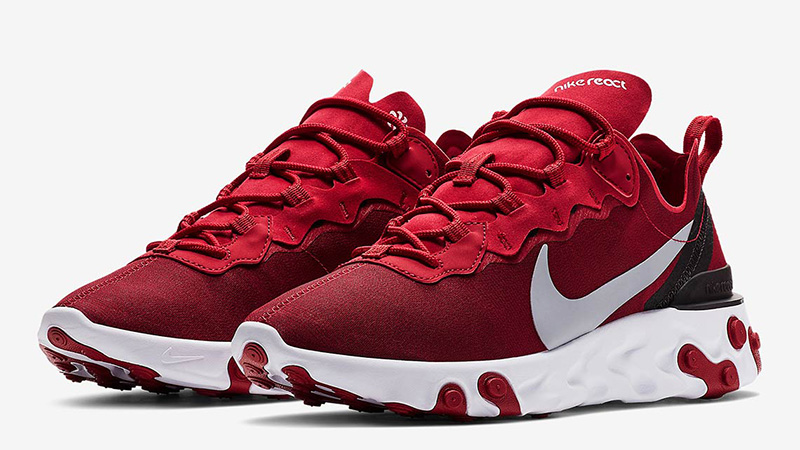 Nike React Element 55 Red | Where To 