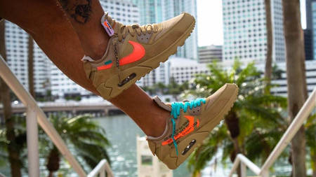 An On Foot Look At The Off-White x Nike Air Max 90 ‘Desert Ore’ An On Foot Look At The Off-White x Nike Air Max 90 ‘Desert Ore’