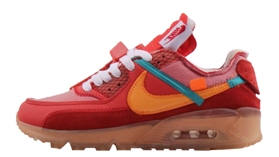 off white nike air max 90 university red release date