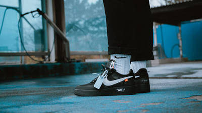 Off White X Nike Air Force 1 Black Where To Buy Ao4606 001 The Sole Supplier