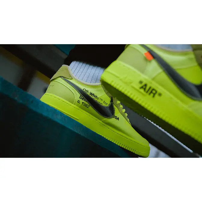 Off-White x Nike Air Force 1 Volt | Where To Buy | AO4606-700 