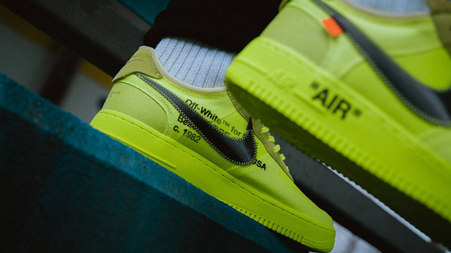 Off-White x Nike Air Force 1 Volt | Where To Buy | AO4606-700 