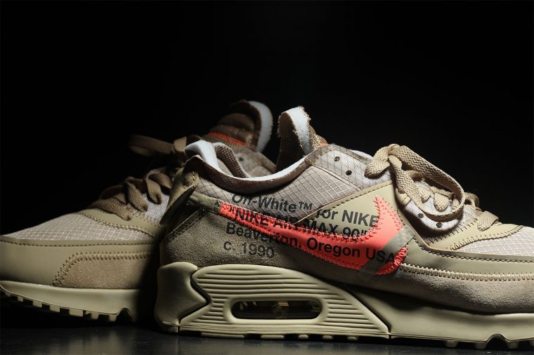 Off-White x Nike Air Max 90 Desert Ore