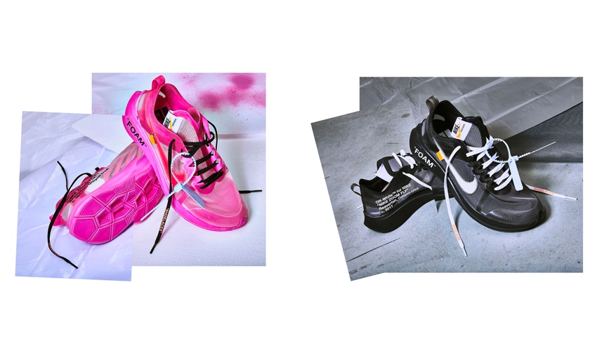 Off-White x Nike Zoom Fly SP Black & Pink